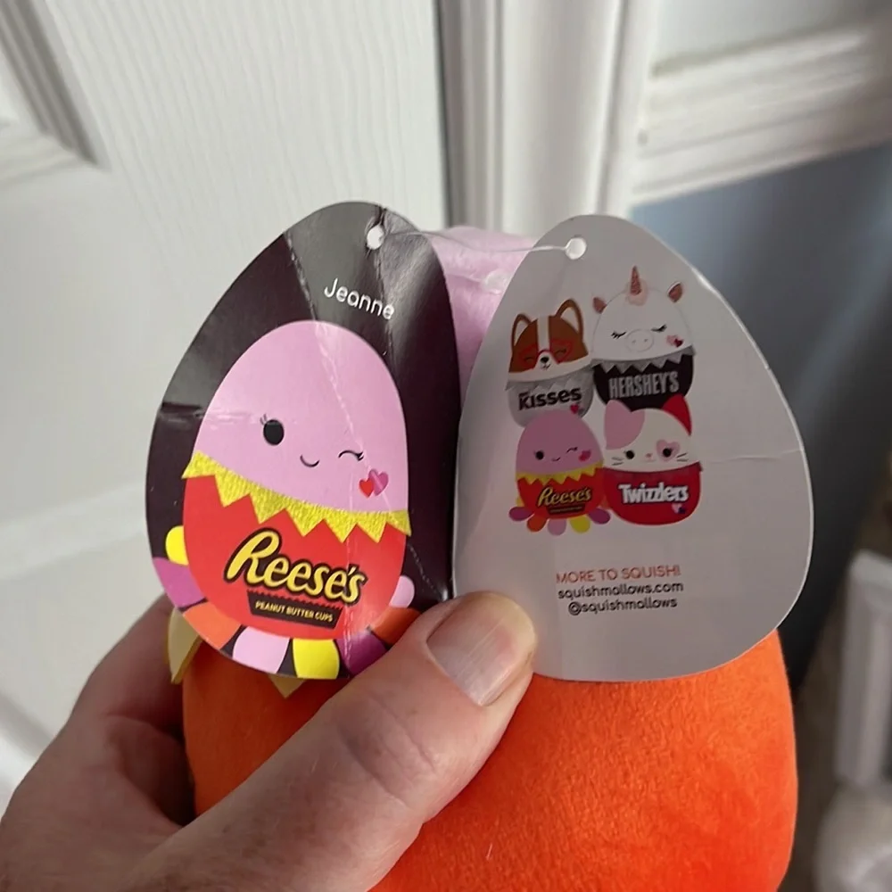 Hershey Squishmallow Jeanne Reese’s Peanut Butter Cups